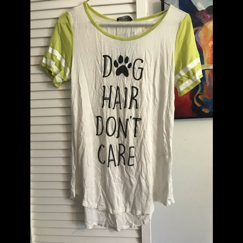 Dog Hair don’t care t-shirt